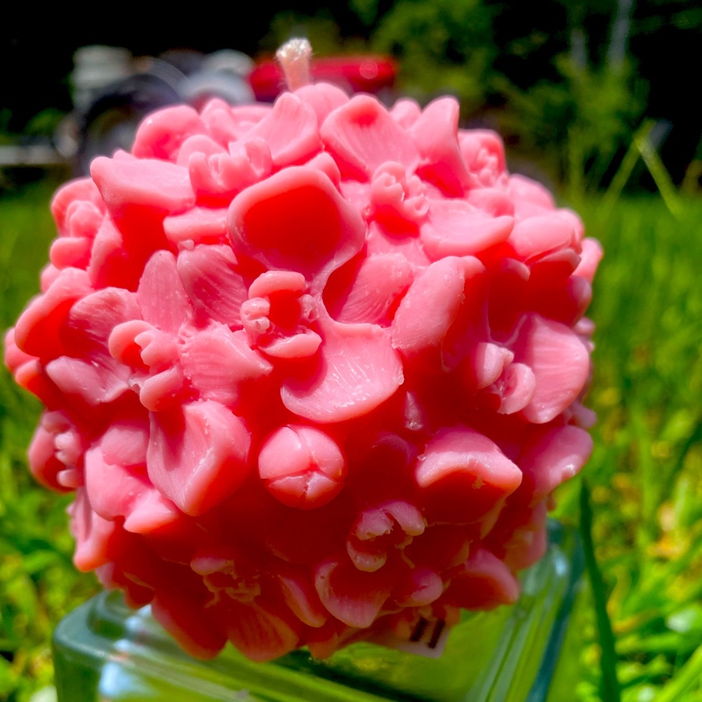 Fabrege flower candle 6 oz.